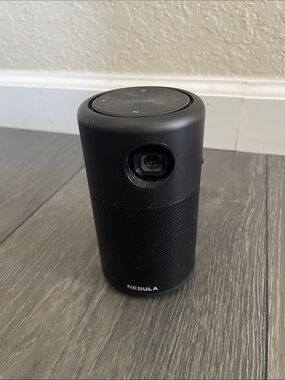 Nebula Portable Cylindrical Mini Projector in Black